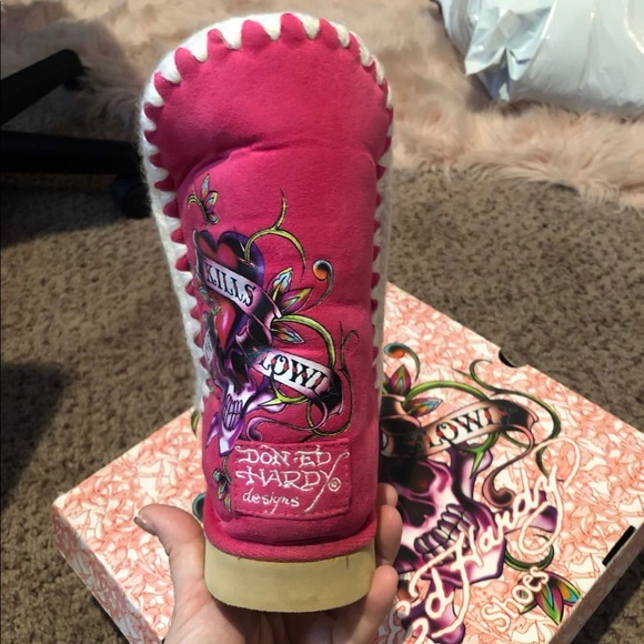 Ed hardy boots - Picture 2 of 3
